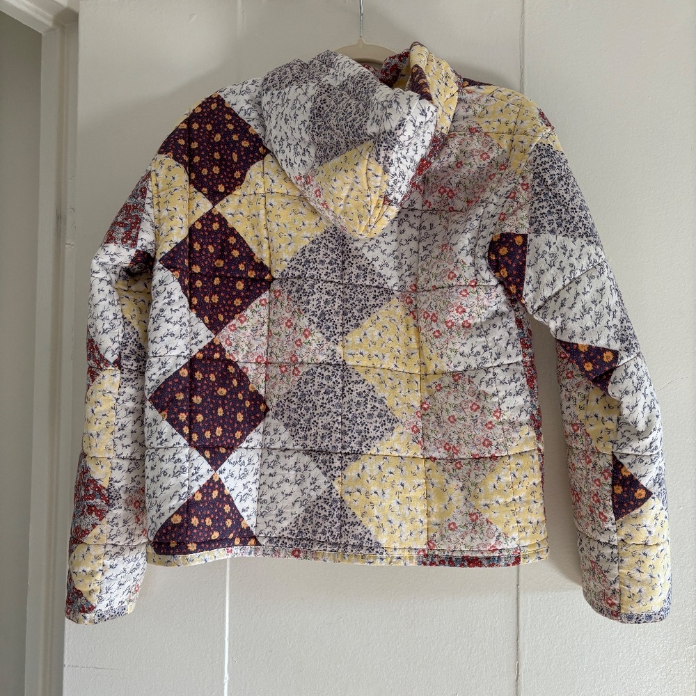 Floral Patchwork Quilt Jacket - Picture 2 of 2